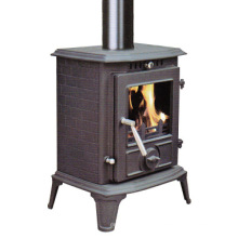 Small Modern Cast Iron Stove (FIPA060) , Small Wood Stove